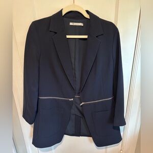 T by Alexander Wang Zipper Blazer